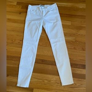 Scotch & Soda Women's Cream Skinny Jeans